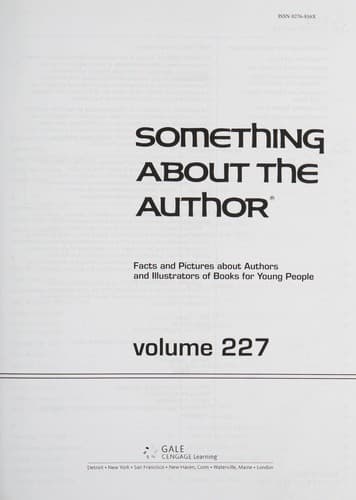 Tapa de Something about the author