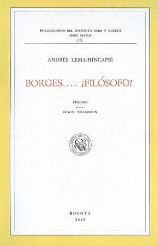 Tapa de Borges, . . . ¿filósofo?