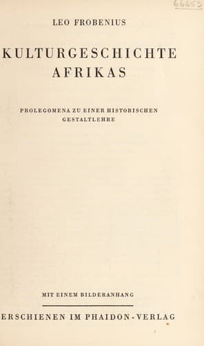 Tapa de Kulturgeschichte Afrikas