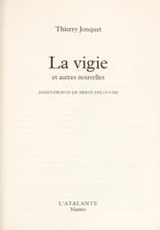 Tapa de La vigie et autres nouvelles