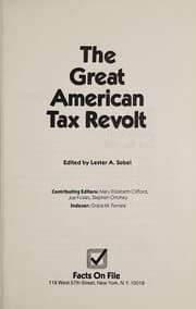 Tapa de The Great American tax revolt