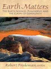 Tapa de Earth Matters
