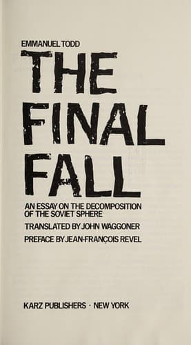 Tapa de The final fall