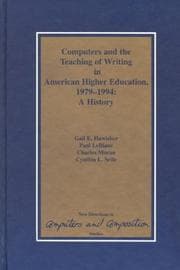 Tapa de Computers and the teaching of writing in American higher education, 1979-1994