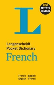 Tapa de Langenscheidt Pocket Dictionary, French