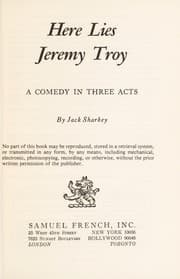 Tapa de Here lies Jeremy Troy
