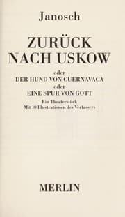 Tapa de Zurück nach Uskow, oder, Der Hund von Cuernavaca, oder, Eine Spur von Gott