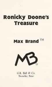 Tapa de Ronicky Doone's treasure