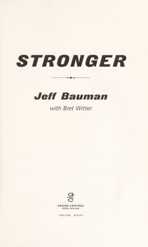 Tapa de Stronger