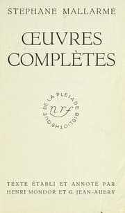 Tapa de OEuvres compl©·tes