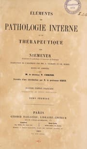 Tapa de ©l©♭ments de pathologie interne et de th©♭rapeutique