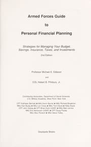 Tapa de Armed Forces guide to personal financial planning