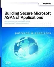 Tapa de Building secure Microsoft ASP.NET applications