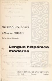 Tapa de Lengua hispánica moderna