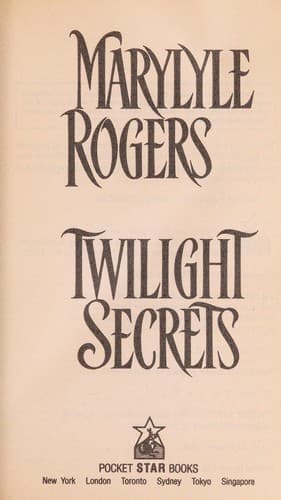 Tapa de Twilight secrets