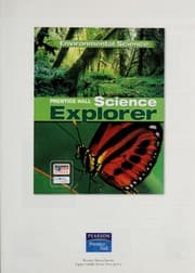 Tapa de Prentice Hall science explorer