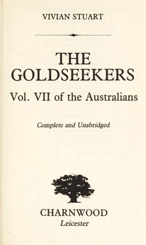 Tapa de The Goldseekers (Australians)