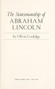 Tapa de The statesmanship of Abraham Lincoln
