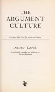 Tapa de The Argument Culture
