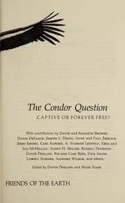 Tapa de The Condor question, captive or forever free?
