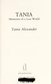 Tapa de Tania