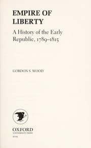 Tapa de Empire of liberty