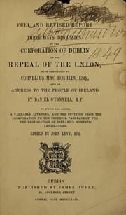 Tapa de Repeal of the Union