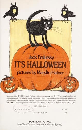 Tapa de It's Halloween