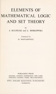 Tapa de Elements of mathematical logic and set theory