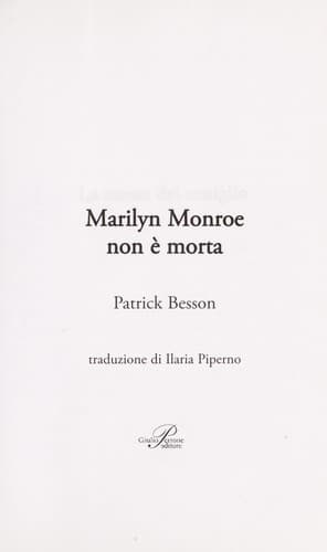 Tapa de Marilyn Monroe non e   morta