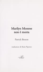 Tapa de Marilyn Monroe non e   morta