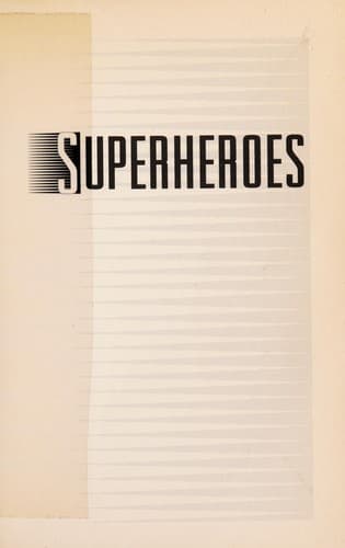 Tapa de Superheroes