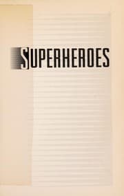 Tapa de Superheroes
