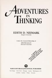 Tapa de Adventures in thinking