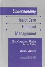 Tapa de Understanding health care financial management
