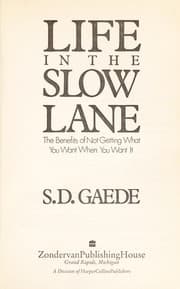 Tapa de Life in the slow lane