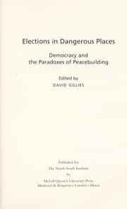 Tapa de Elections in dangerous places