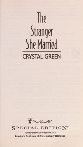 Tapa de The stranger she married