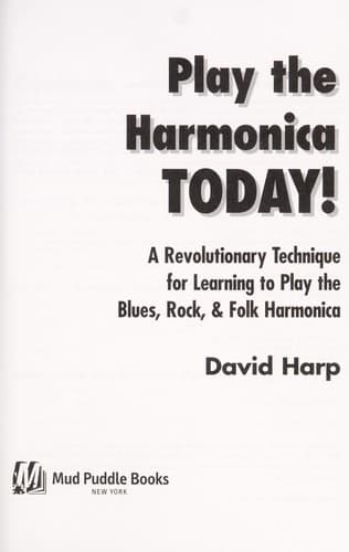 Tapa de Play the harmonica--today!