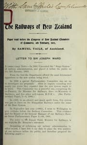 Tapa de The railways of New Zealand