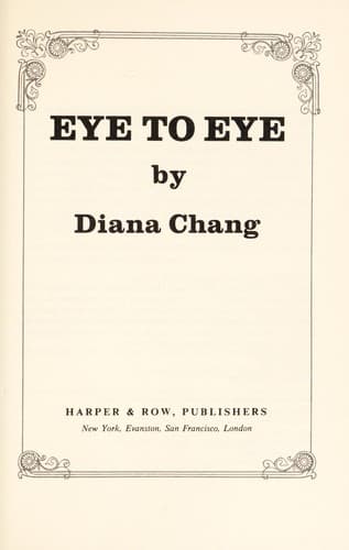 Tapa de Eye to eye
