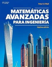 Tapa de Matemáticas avanzadas para ingeniería - 7. edición.