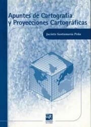 Tapa de La cartografía y las proyecciones cartográficas