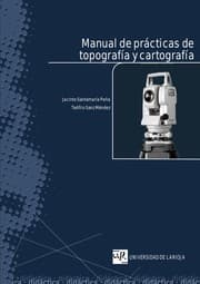 Tapa de Manual de prácticas de topografía y cartografía