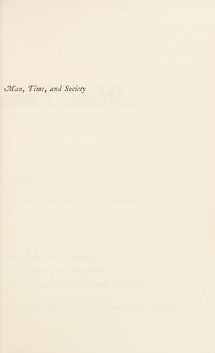 Tapa de Man, time, and society