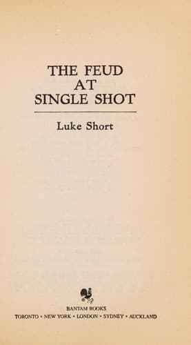 Tapa de The Feud at Single Shot