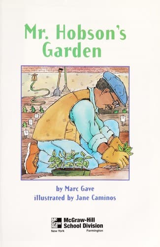Tapa de Mr. Hobson's garden