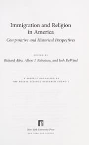 Tapa de Immigration and religion in America : comparative and historical perspectives