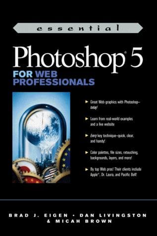 Tapa de Essential Photoshop 5 for Web Professionals