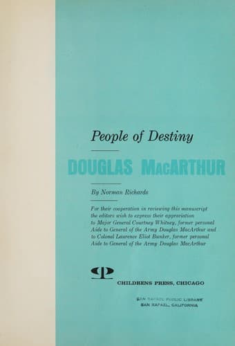 Tapa de Douglas MacArthur